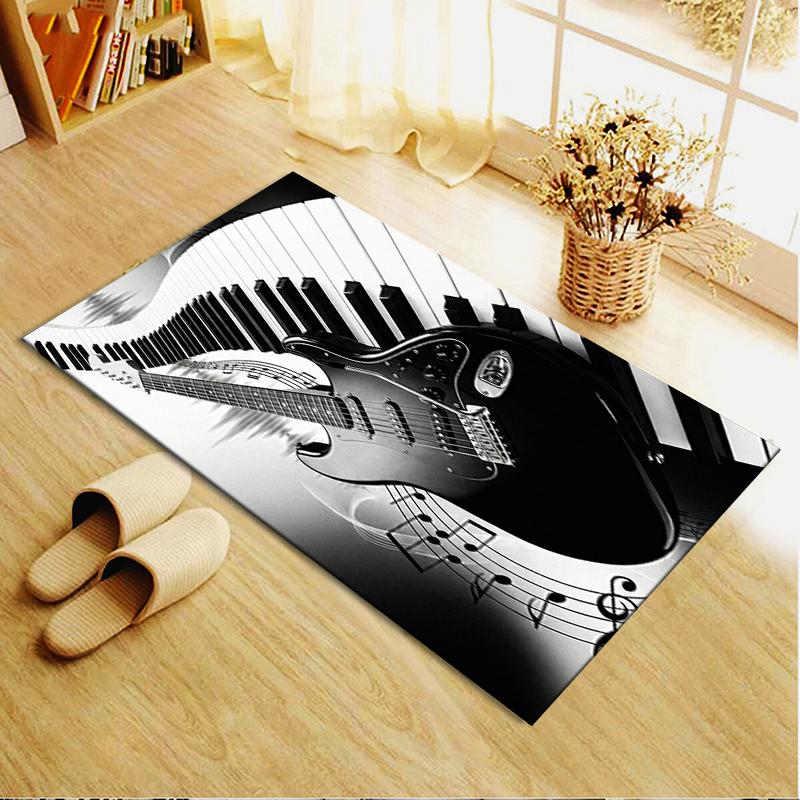 2025 New Guitar Music Carpet Rug for Living Room Bedroom Home Sofa Decoration,Kids Play Non-slip Floor Mat11