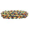 Dog Rope Ring Toy Soft Cotton Rope Corn Ring Teeth Cleaning Relieve Boredom Bite Resistant Pet Chew Ring Rope