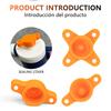 Sealant Saver Cap and Glue Nozzle Cleaner, Anti-Drying Silicone Caulk Tube Cover for Standard Caulking Guns DIY Tools