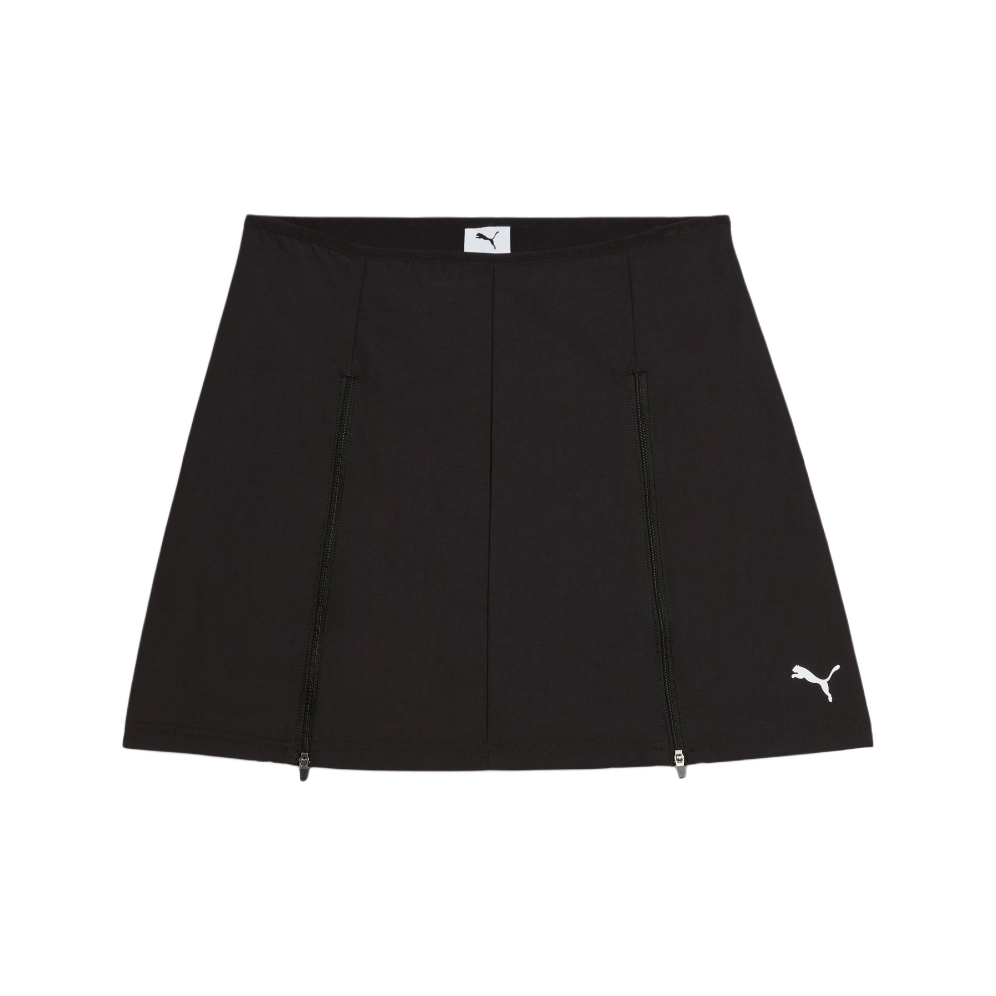 

Puma Logo Zipper Short Casual Skirt Women skirts Black 629830-01 XS