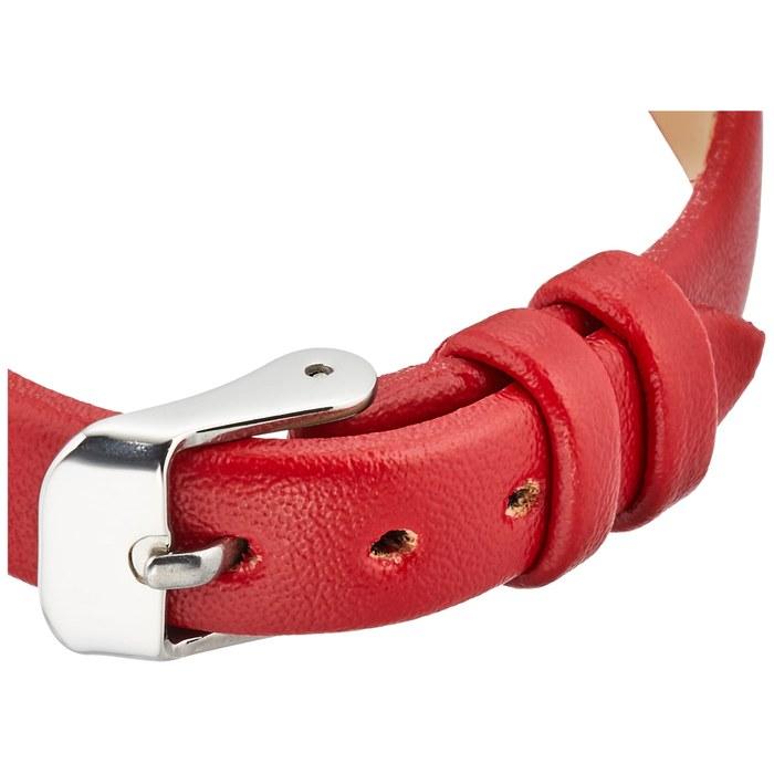 Fieldwork Watch Analog Lovely Silver Leather Belt GY044-4 Women's Red One Size