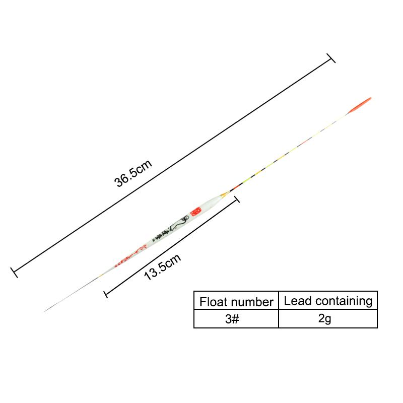 

Балканский деревянный поплавок для плавающей рыбы Привлекательный карась Более толстый чувствительный Привлекательный дневной и ночной двойного назначения