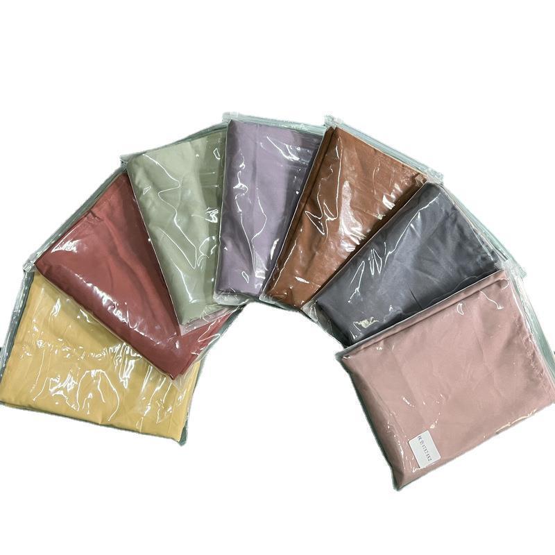 Nordic Simple Solid Color Pillowcase Set - 47x74cm (Pair)