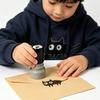 Cute Black Cat Stamp Self Inking Cat Pattern Stamp Mini Kitten Stamp for Journals Cards Planners Scrapbooks Decoration