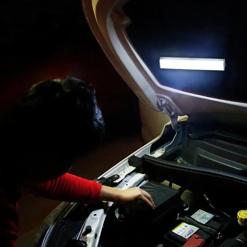 Automatic sensing ambient light for car trunk, LED small light inside the car, wiring free decoration, wireless lighting