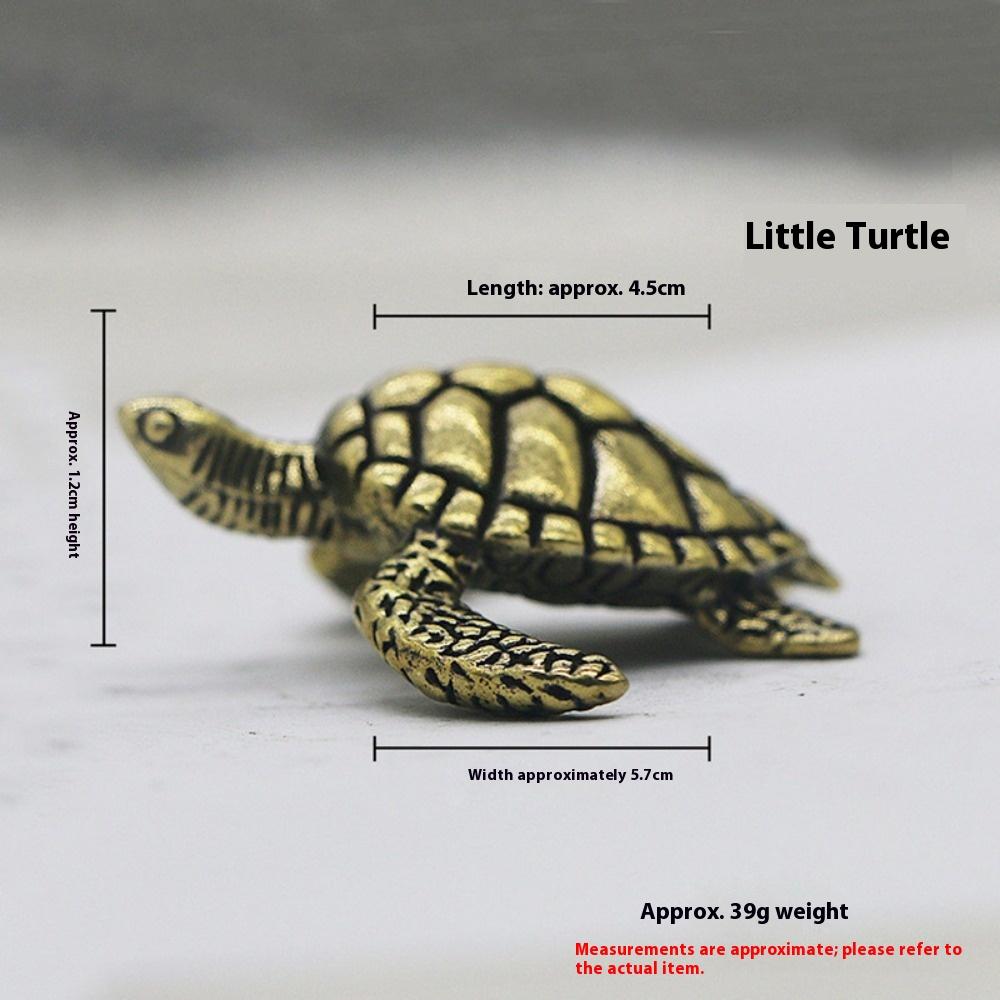 Bronze Dragon Ornament Office Home Accessories Crafts Four Divine Beasts Desktop Car Decoration Supplies