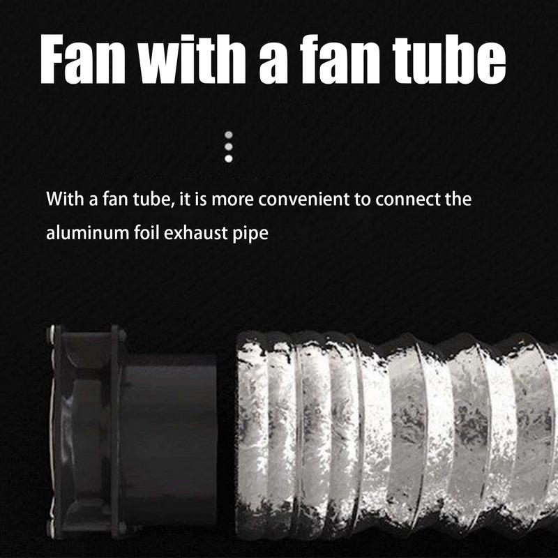 Ventilation Fan Absorber Fume Extractor Fan Mini Air Ventilation Blower Extractor Exhauster Inline Booster For Toilet Window