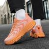 High Quality Fashi Orange Running Shoes for Men Breathable Mesh Men's Athletic Shoes Big Size 48 Platform Outdoor Sneakers Men