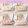 Cute Girl Butterfly Knot Pencil Case With Polyester Fabric For School And Makeup Storage