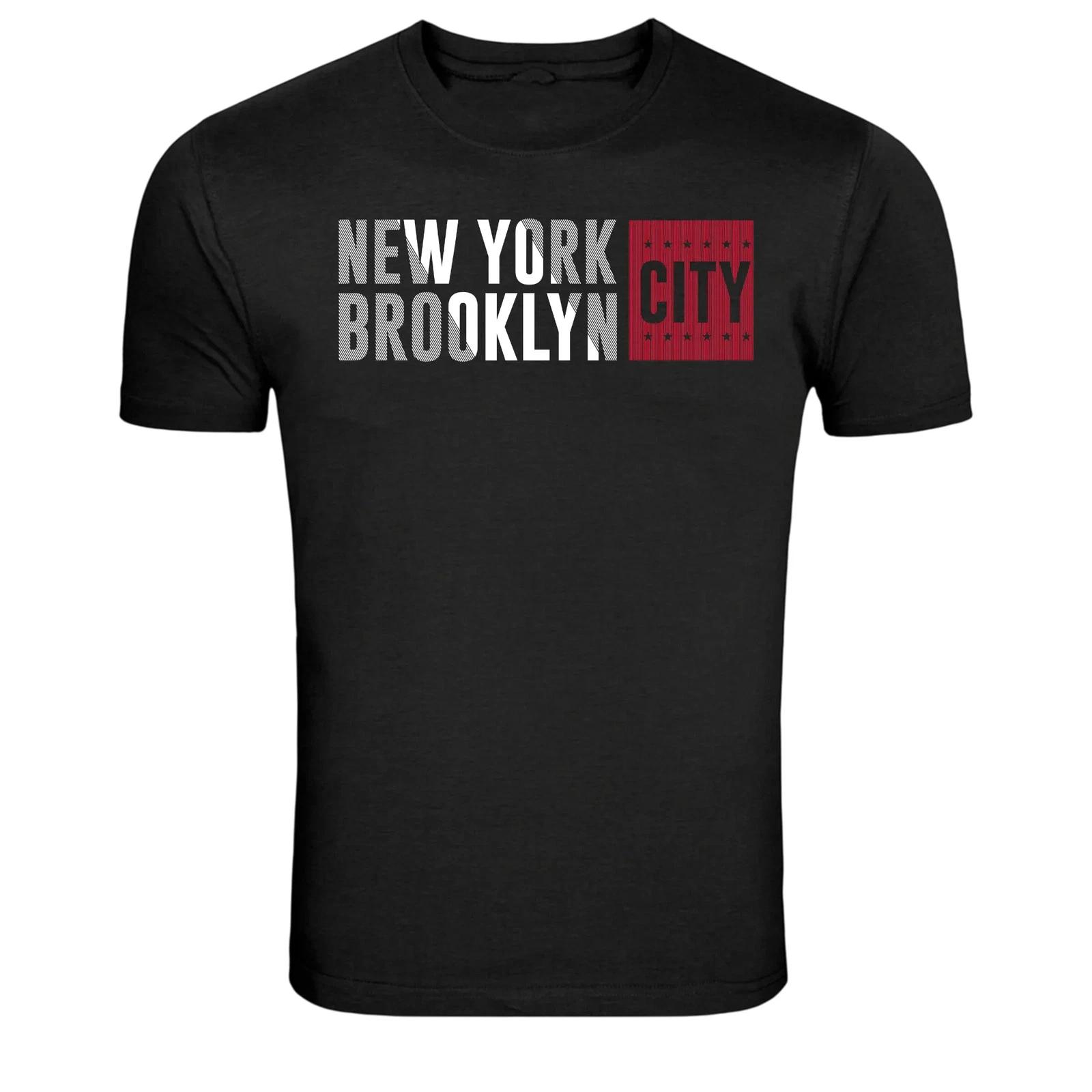 New York Brooklyn City Graphic T-Shirt NYC Urban Streetwear Tee XL