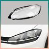 For Volkswagen VW Golf 7.5 MK7.5 GTI GTR 2018 2019 2020 Car Headlight Shell Transparent Lampshade Headlamp Cover Lens Plexiglass