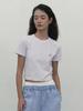 KIRSH Small Cherry Crop T-Shirt [Lavender]