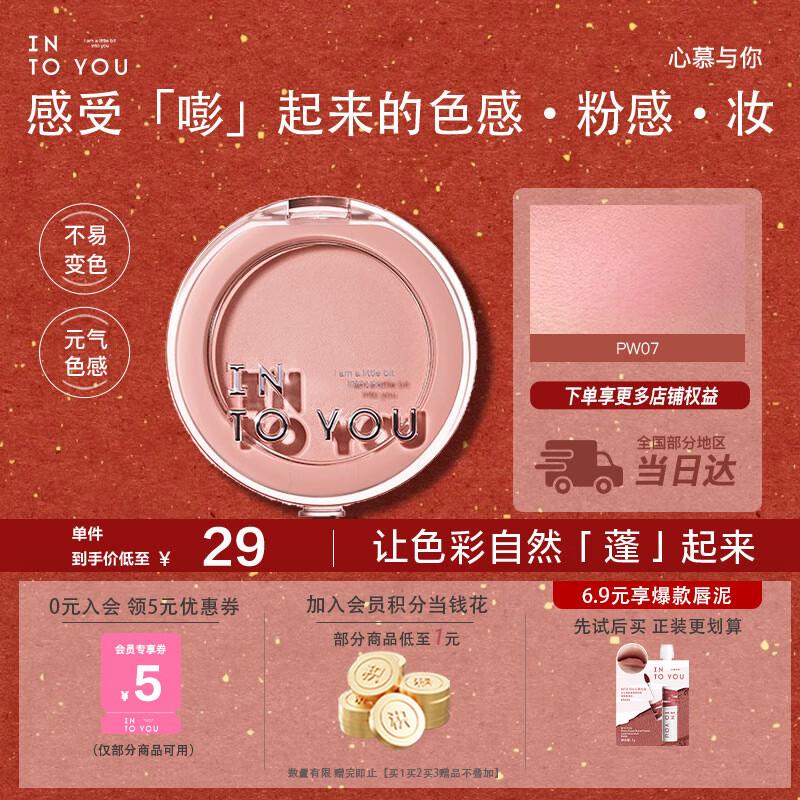 

INTO YOU Fluffy Single Blusher