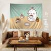 Kawaii MMolangs Colorful Tapestry Wall Hanging Hanging Tarot Hippie Wall Rugs Dorm Wall Art Decor