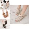 Elegant 2018 New Fashion Roman Hole Flat Sandals For Women In Summer Casual Style