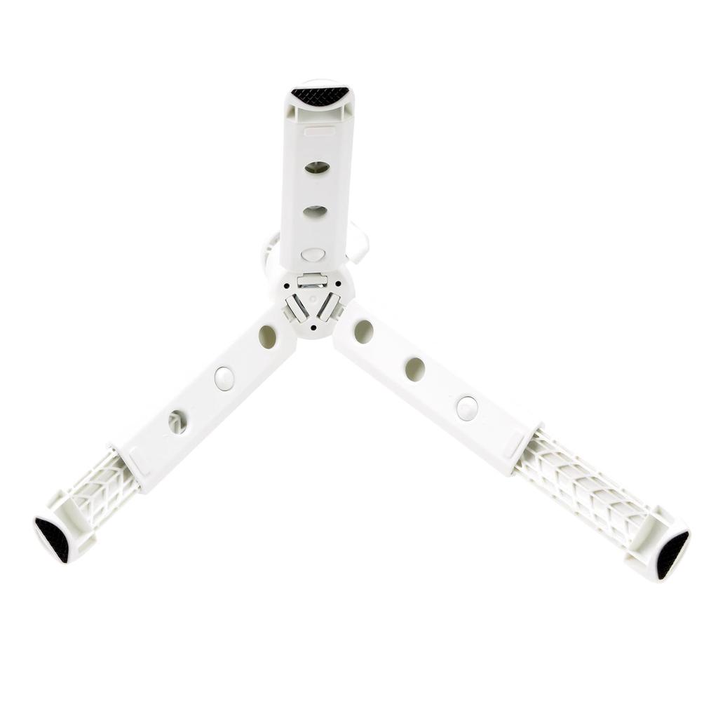 Etsumi Tetra Grip Pod Tabletop 3 Maximum Length Lightweight Tripod, Sections, 160mm, 105g, White, VE-2335