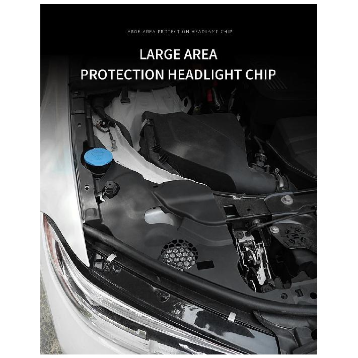 1 Pai Car Front Engine Compartment Protective Cover For BMW 3 Series G20 G28 2020 2021 2022 2023 Dustproof Headlight