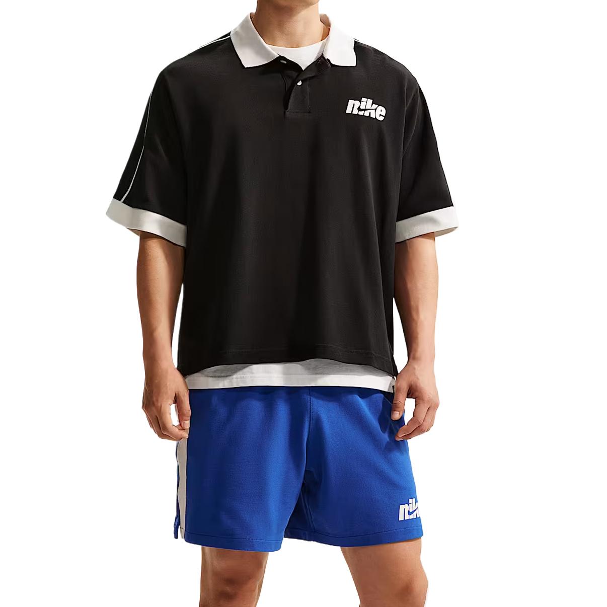 Nike Sportswear Club Drop Shoulder Soft Cotton Casual Polo Shirt Men tops IF0724-010 S