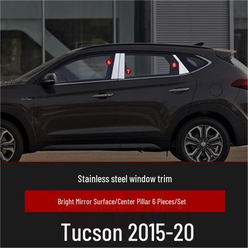 Modern Tucson Stainless Steel Window Trim Decorative Strip