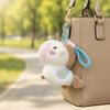 Cartoon Colourful Horse Plush Pendant Keyring Simulation Horse Toy Keychain  New Year Gift