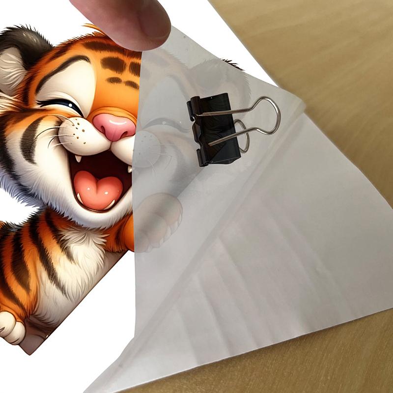 Cartoon Puppy Animal Wall Switch Sticker Self-Adhesive Bathroom Living Room Switch Decoration Adhesive Plug Sticker