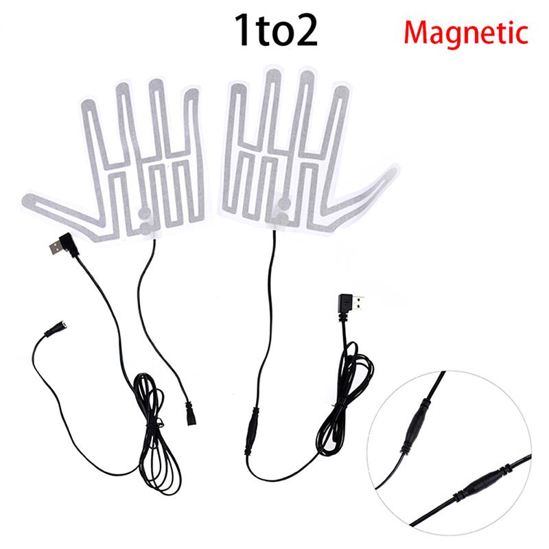 5V Carbon Fiber Heating Glove Pad Hand Warmer Usb Film Electric Winter Heat Mat