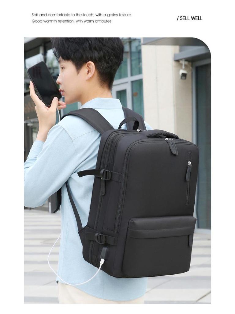 Lekki Plecak Podróżny Wielofunkcyjny o Dużej Pojemności dla Mężczyzn i Kobiet – Idealny na Krótkie Wyjazdy i Podróże Służbowe