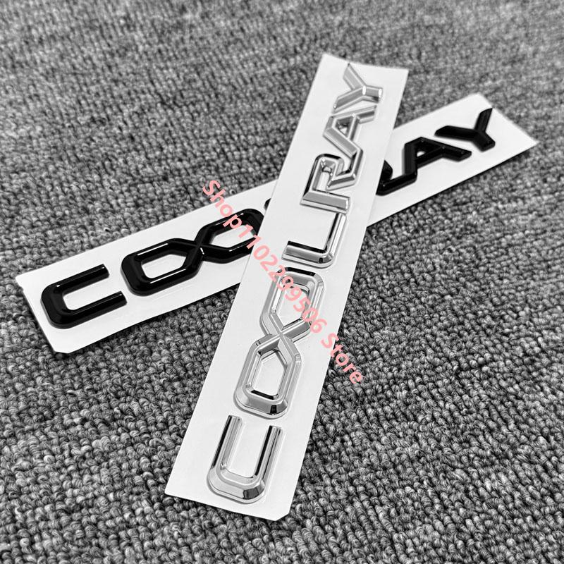 COOLRAY letterová nálepka na auto Pro Geely coolray upravené černé personalizované logo zadní víko kufru boční dveře kufru díly
