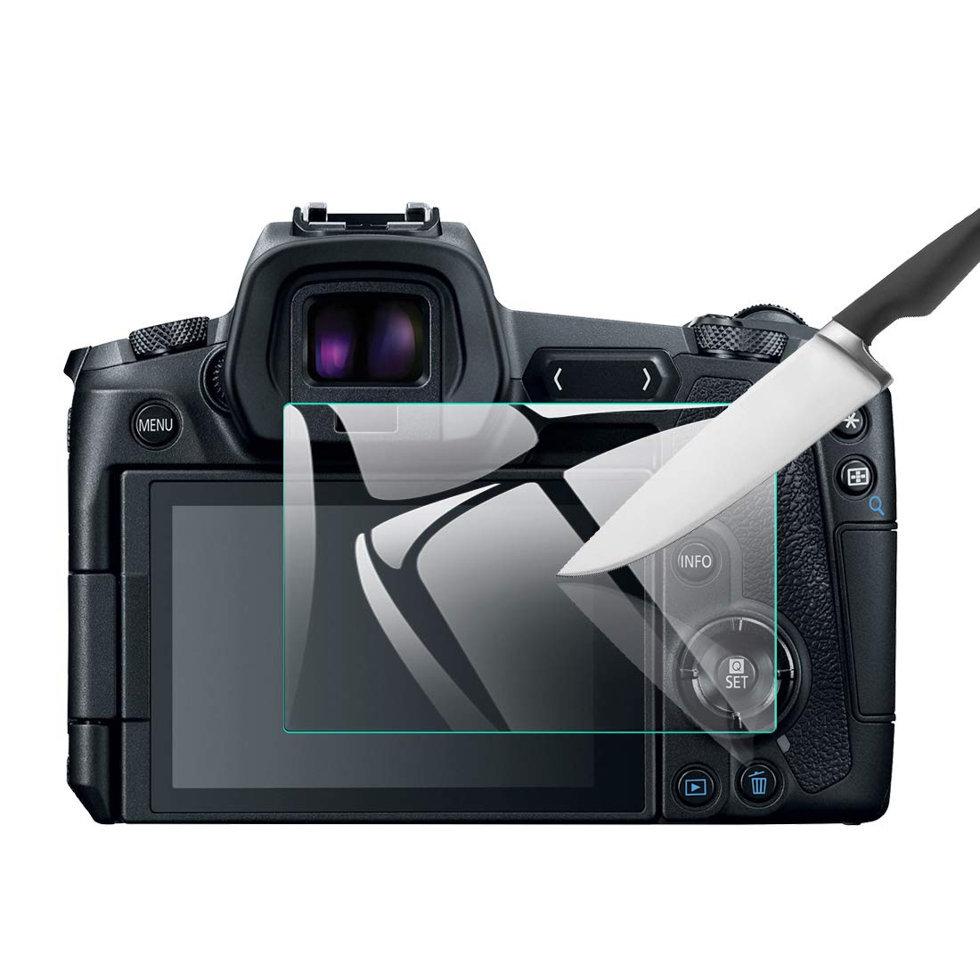 

EternalStars Camera Screen Protector Glass with 9H Hardness for Full Compatible with Canon EOS R7 and Canon EOS R6 Cameras 3-Pack Coverage,