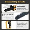 Cordless Mini Chainsaw 6 Inch Handheld Portable Electric Chainsaw with 2.0Ah Battery 20V Household