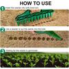 Manual Seeder Plant Seeds Sow Bonsai Accessories Garden Plants Vegetables Seed Drill Dispenser Vegetable Flower Grow Gardening