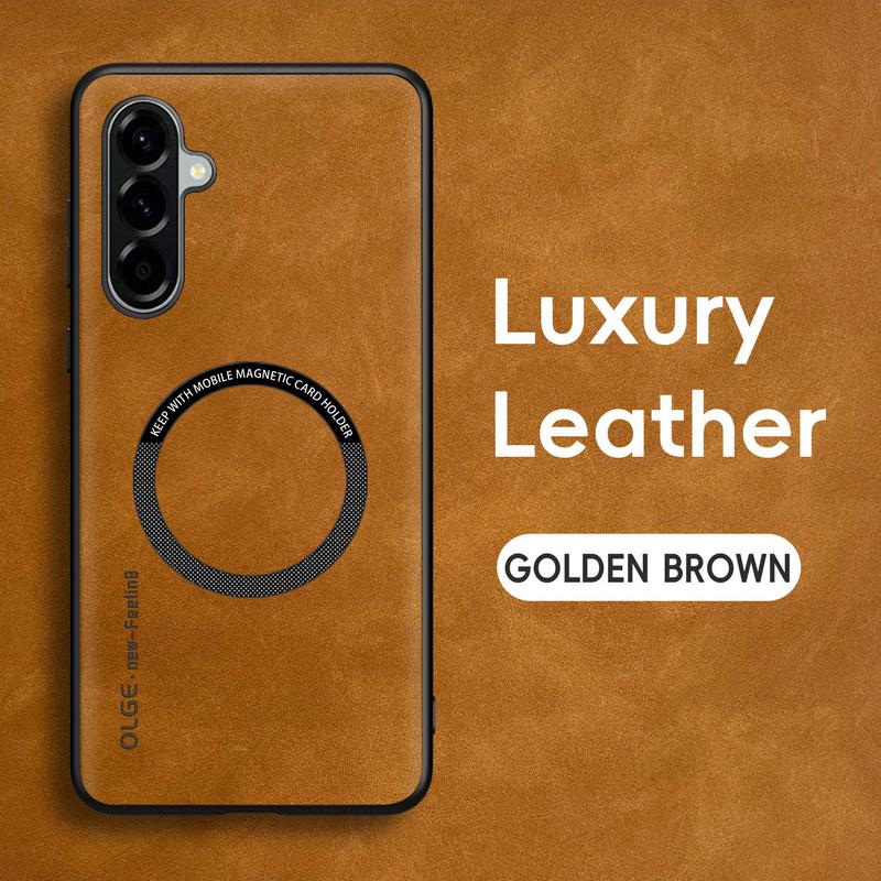 For Magsafe Phone Case For Samsung Galaxy A56 A55 A54 A53 A36 A35 A26 A34 A71 A51 A52 A32 A22 A13 Wireless Charging Cover Fundas