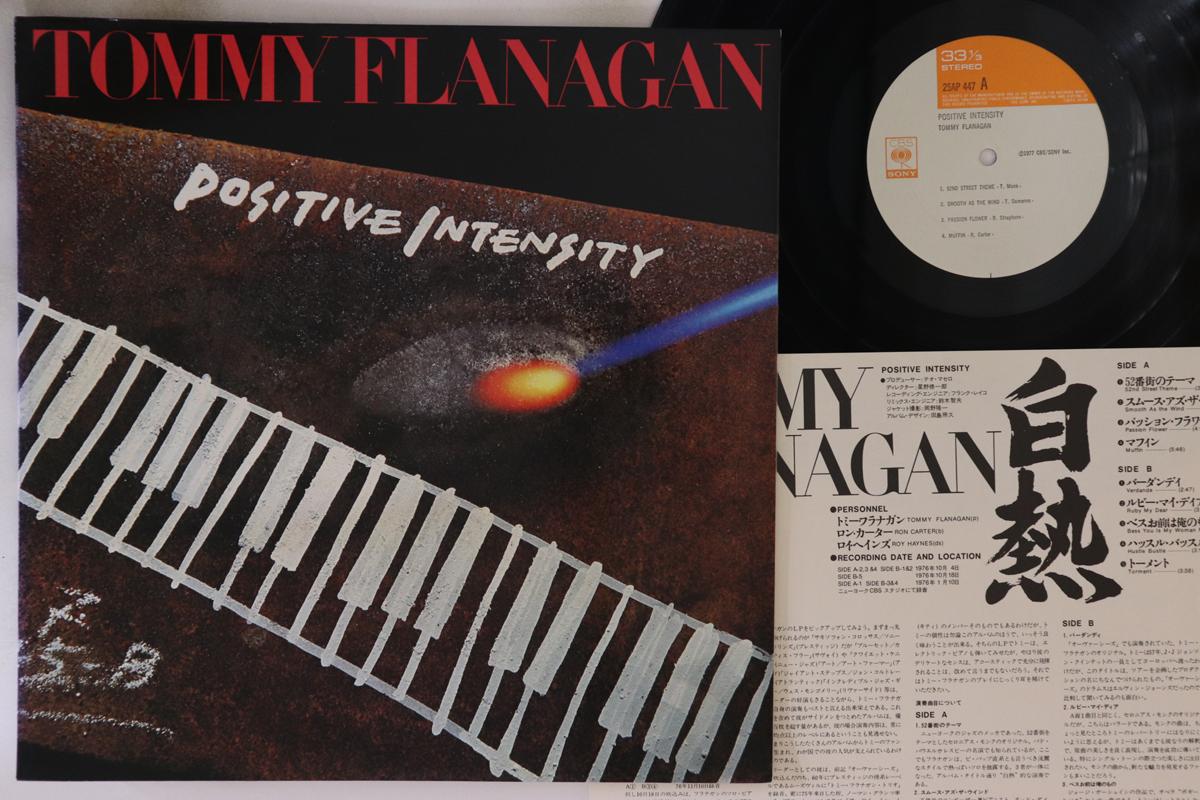 

LP Record TOMMY FLANAGAN - Positive Intensity 25AP447 CBS SONY 1977 Japan Jazz