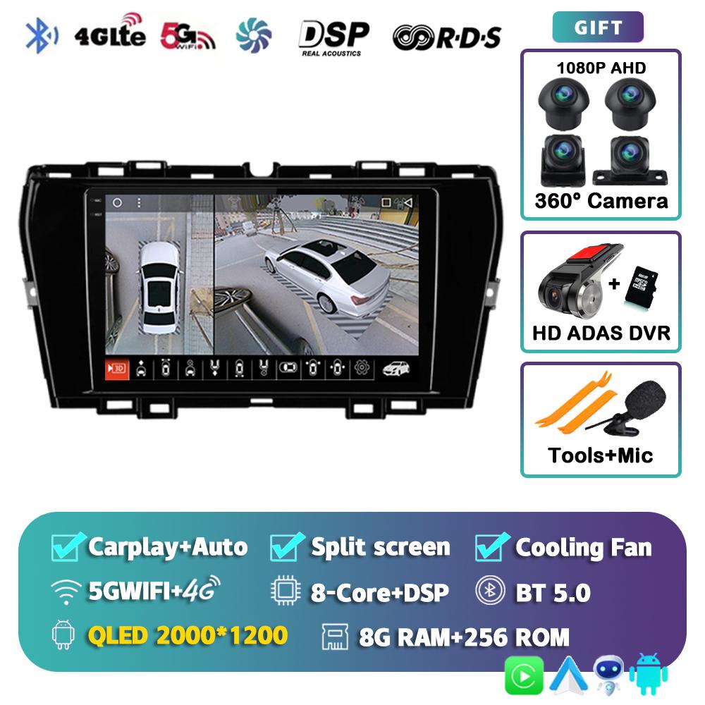 Android 14 Carplay Auto WIFI+4G Car Radio For SsangYong Tivoli 2019 2020 2021 Multimedia GPS Player Stereo 2din DVD Head Unit BT