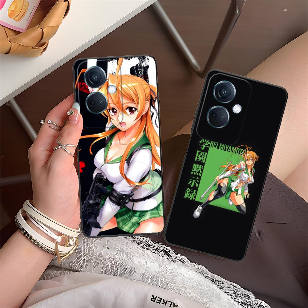Highschool Rei Miyamoto Phone Case for OPPO Reno 14 13 12 11 10 9 8 7 6 5 F T Pro 5G Colorful Printing Cover Pretty Cover Luxury