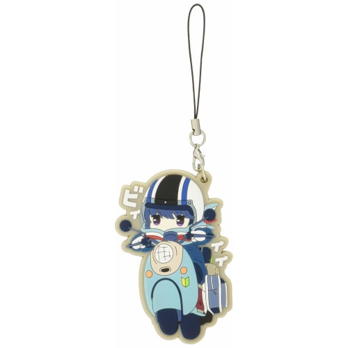 

Groove Garage Yurucamp [Chara Ride] Rin on Scooter Rubber Strap