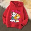 2026 Autumn Winter PAW Patrol On Patrol Casual Print Hoodie for Kids Toddler Boys Girls Casual Pullover Sweatshirt Soft Cozy Top