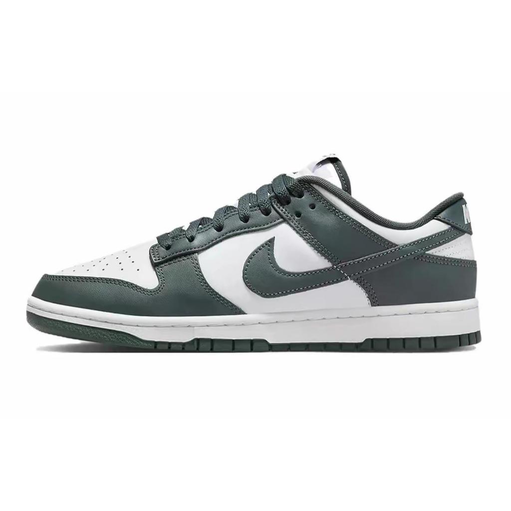 Nike Dunk Mist Brown Forestscape Abrasion Resistant Lightweight Low top Skateboard Shoes Unisex White Brown DV0833-111(Team960-)