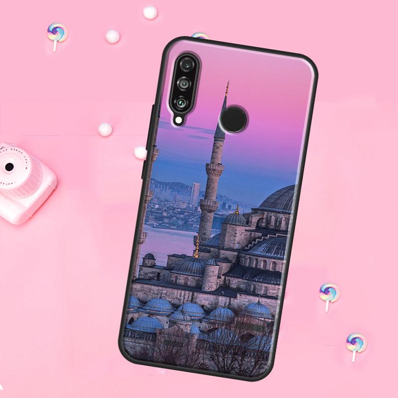 Turkey Istanbul Scenery Building For Huawei Nova 11 Pro 10 9 SE Y70 Y60 Y90 Y61 Y91 Y73 Y72 12s 12i 11i 8i P30 P40 Lite Case