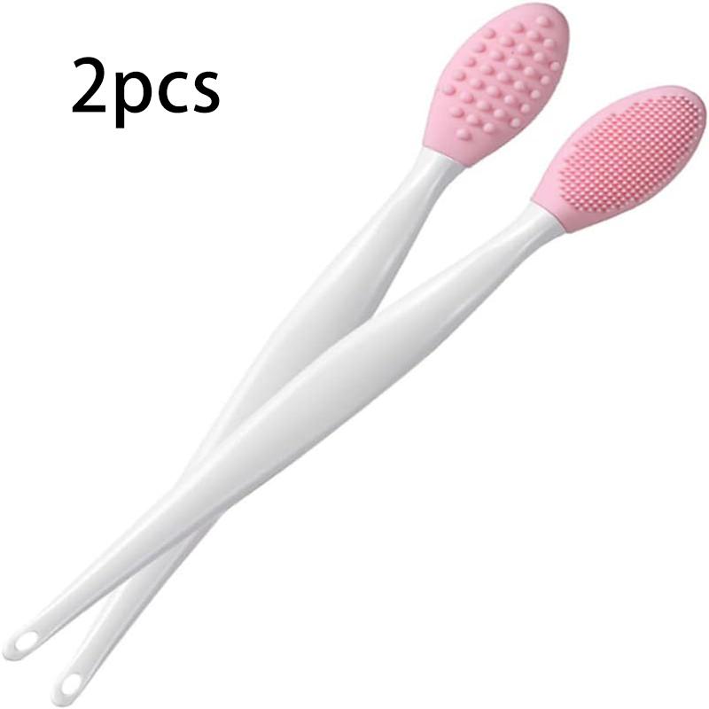 

2-Pack Facial Cleansing Brushes - Perfect Christmas Gift for Skincare Beginners - Gentle Deep Cleansing with Travel Case United States