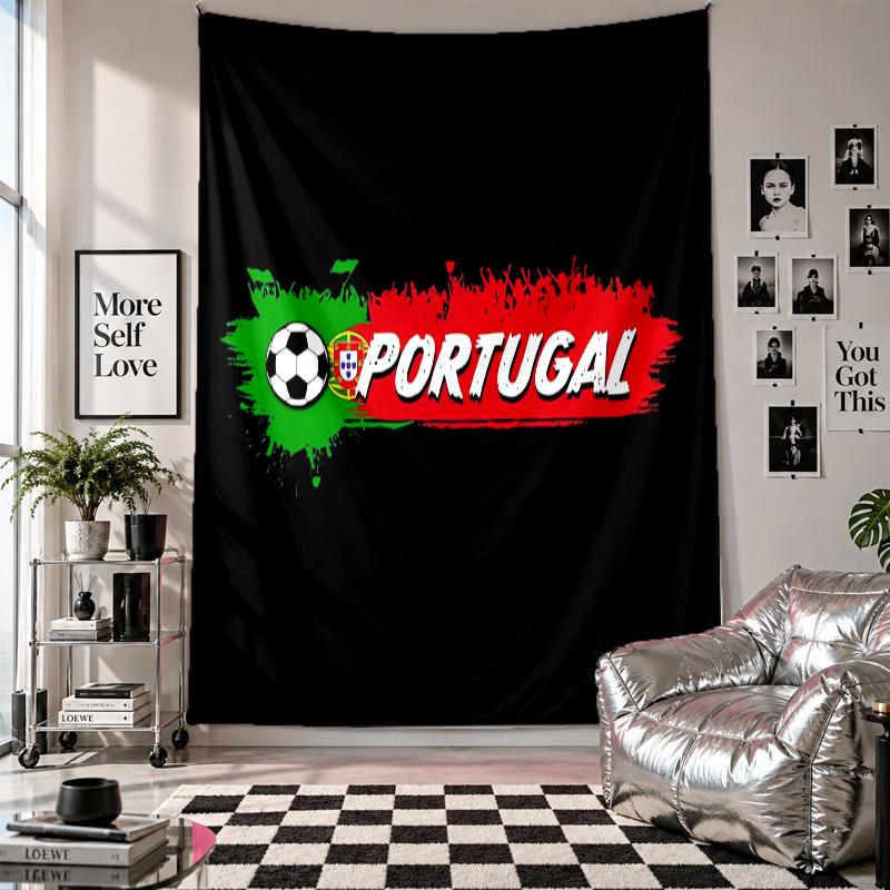 Portugal Wall Tapestry Home Decor Wall Hanging Cloth for Bedroom Living Room Background