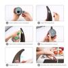 300mL Automatic Soap Dispenser Infrared Hand free Touchless Soap Dispenser Dish Liquid Lotion Gel Shampoo Chamber Auto
