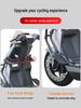 Yadea Guanneng S White Shark Front/Rear Bumper & Large Luggage Rack Guard for 70s/70H/90h Models