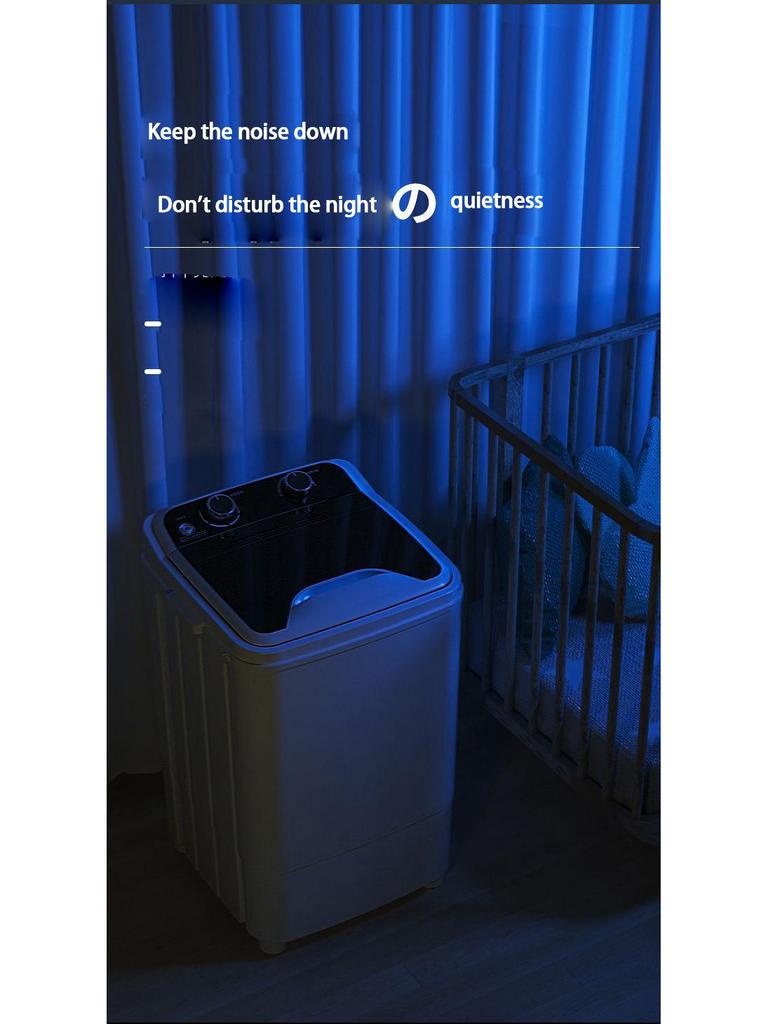 7,5 kg Fassungsvermögen All-in-One Mini-Waschmaschine für Kleidung und Schuhe