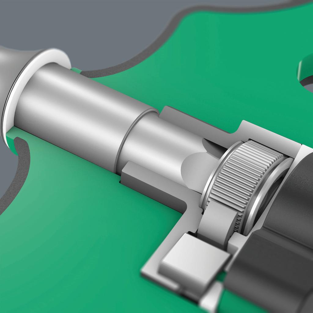 WERA Drive Ratchet Driver Handle Shaft Length 45mm Number of Gears 80 023460 1/4DR T-type