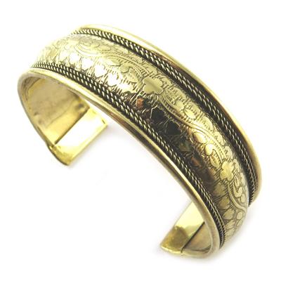 [N8072] - Golden 'Cleopatra' Designer Bracelet