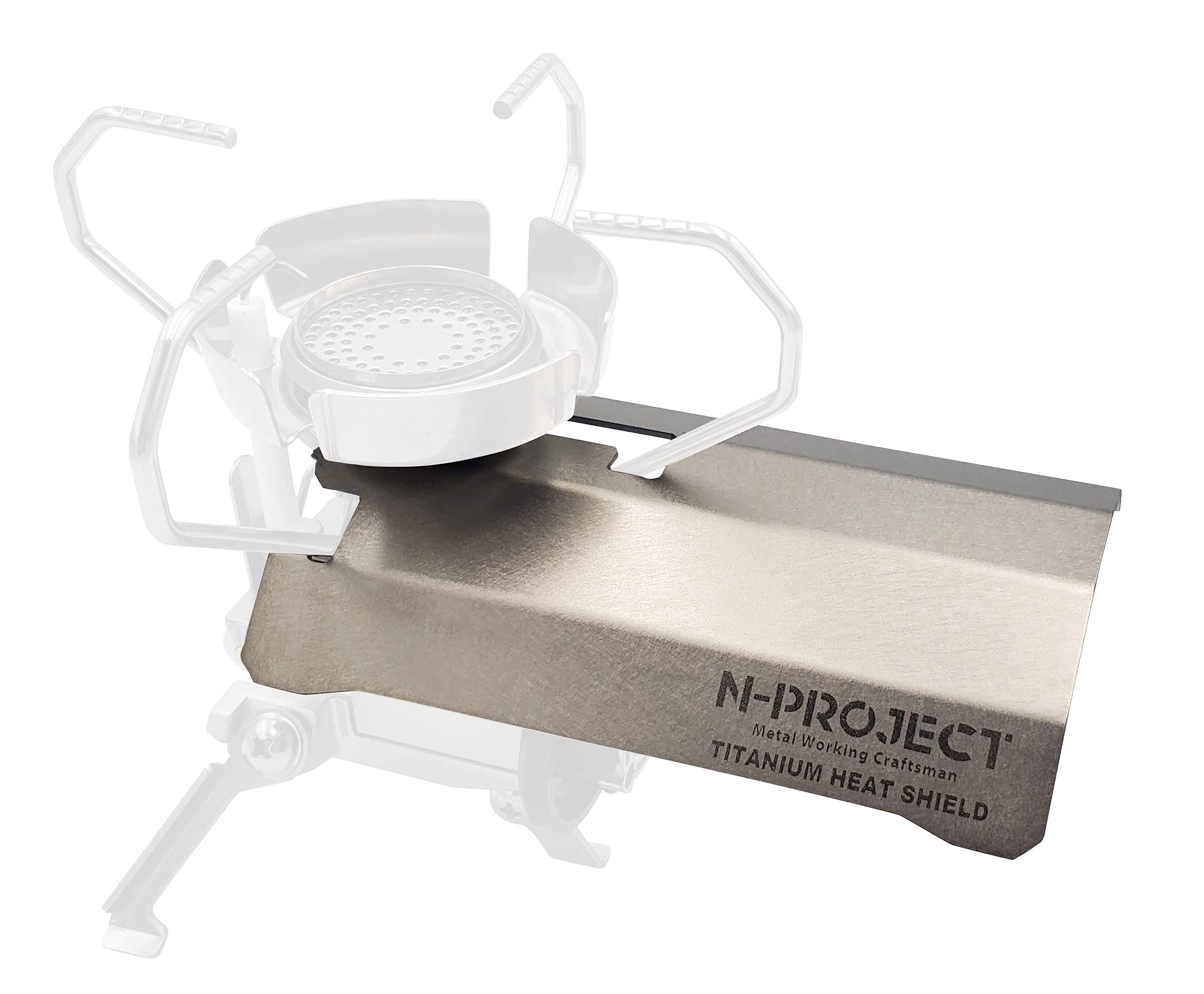 

N-project FORE WINDS FW-MS01 Titanium Heat Shield, Fits in Burner Case (Made in Japan) *Burner sold separately