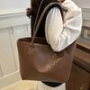 New Luxury Women's Tote Bags Large Capacity Crocodile Pattern Handbags Daily Commuting Shoulder Bag Clutch Purse Bolso Mujer