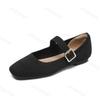 Fashion 2025 New Spring Women Fashion Fly Weave Casual Mary Jane Shoes Mesh Breathable Comfortable Single Shoes Shallow Mouth Flat Pumps
