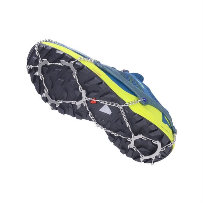 Chaine Snowline TRAIL AVEC EYELETS XL - XL - Blanc - SNOWLINE - Crampons 5mm - Légers et compacts